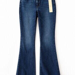 NWT Universal Thread Dark Indigo Flare Jeans